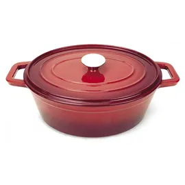 HENDI Gusseisentopf 3,7L 31,7 x 24,0 x 10,5 cm