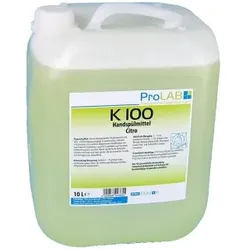 Pack4Food24 Handspülmittel Geschirrspülmittel Citrus hautschonend gelb flüssig im 10l Kanister