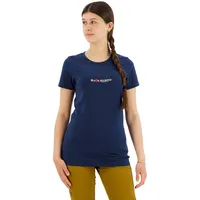 Black Diamond Heritage Wordmark Kurzarm-t-shirt - Indigo - XS