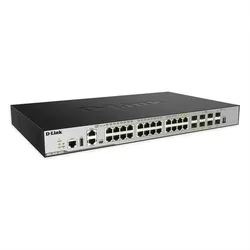 D-Link DGS-3630-28TC/SI/E 28-Port Layer 3 Gigabit Stack Switch (SI)