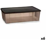stefanplast Aufbewahrungsbox Stefanplast Elegance 38,5 x 17 x 59,5 cm 6-tlg. braun