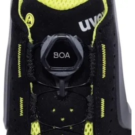 Uvex Sicherheitshalbschuhe 65682 S1P SRC uvex 1 x-tended support, Weite 11, Größe 50 PUR-Sohle