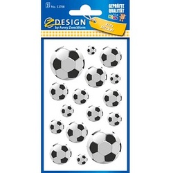 AVERY Zweckform Aufkleber 53708 Fussball, 48 Etiketten