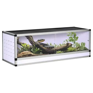 PawHut Terrarium für Reptilien 120 x 40 x 40cm