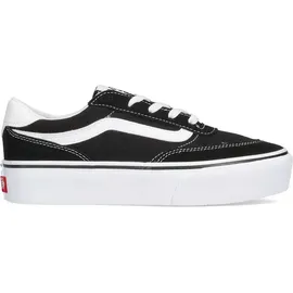 Vans Brooklyn Ls Damen Plateau-Sneaker Schwarz/Weiß 40