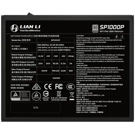 Lian Li SP Series Platinum ATX 3.1 1000W schwarz