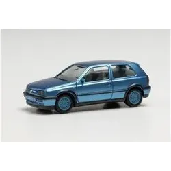 HERPA 034074-002 1:87 VW Golf III VR6 blaumetallic, Felgen blau