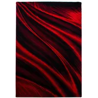 Novel Flachwebeteppich Rot, - 240x340 cm