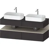 Duravit Waschtischunterschrank wandhängend „Qatego“ 140 × 60 × 55 cm