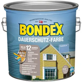 Bondex Dauerschutz-Farbe 2,5 l taubenblau seidenglänzend