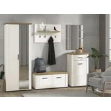 Home Affaire Valencia Garderoben-Set 239 x 41 x 194,5 cm weiß