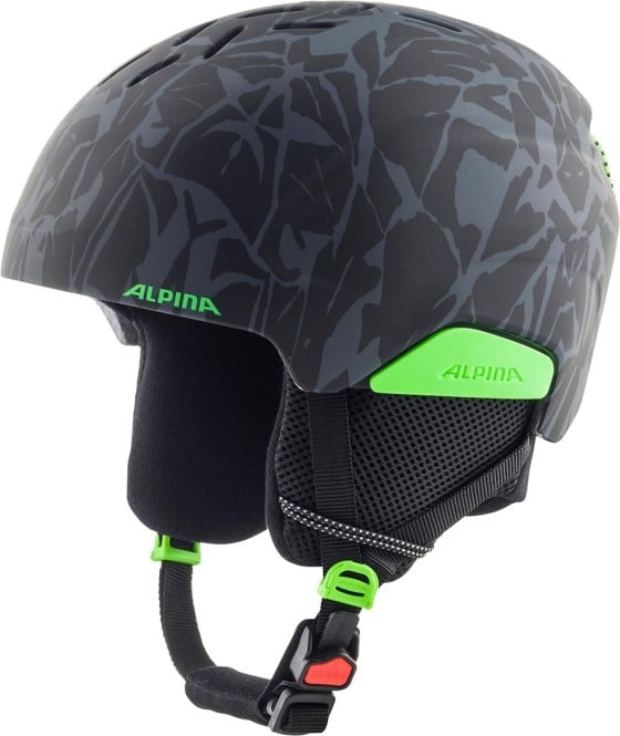 ALPINA PIZI JR Helm 2024 black-green camo matt - 46-51