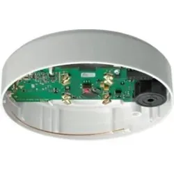 Hager RFA110D BEKA Meldersockel mit Sirene, ohne Sensorkopf.Ersatzsockel für RFM10xD mit Detektionsauswertung und Funkmodul, Melder muss erneut in