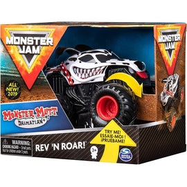 Spin Master Monster Jam Rev ‘N Roar Monster Truck mit Soundeffekt, Maßstab 1:43 (Sortierung mit verschiedenen Designs)