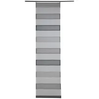  Flächenvorhang BANJO, 60 x 245 cm - Grau -