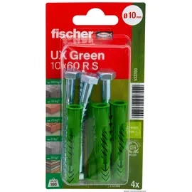 Fischer Deutschland Vertriebs GmbH Universaldübel UX Green 10 x 60 mm 4 Stück