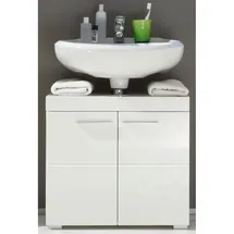 Lomadox Wohnzimmer Tv Lowboard Mit 3 Türen, Stehend Oder Hängend, in Weiß Hochglanz, B/h/t ca. cm