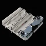 Tnfeeon Strickmaschinenwagen-Komplettset, Metall-Kunststoff-Zubehör für Silver Reed LK100 LK150, Guter Ersatz für Strickmaschinenbenutzer