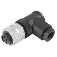 Weidmüller 1292030000 Sensor-/Aktor-Steckverbinder, unkonfektioniert 7/8 Buchse, gewinkelt Polzah