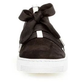 Gabor Damen, Low-Top Sneaker, Slipper, Schnürschuh mit aufgesetzter Zierschnürung