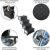 Famanu Hundetreppe für Bett und Sofa - faltbar, höhenverstellbar
