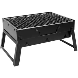Sunjas Holzkohlegrill schwarz