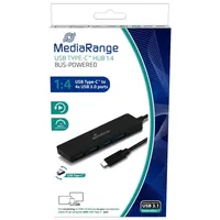 MediaRange USB C Hub 4-fach