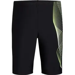 ENERGETICS Kinder Badehose Ju.-Badehose Norm, BLACK/GREEN LIME, 152