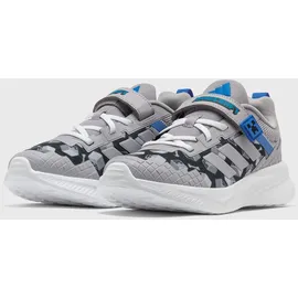 adidas Minecraft Fortarun 4.0 Kinder Glory Grey/Glory Grey/Lucid Ray Blue 34