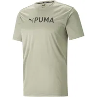 Puma Fit Logo T-Shirt, Herren 90 - birch tree M