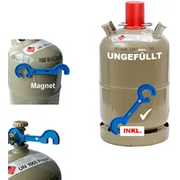 S&E Gasflasche 11 kg Stahl beige