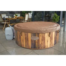 BESTWAY Helsinki AirJet Plus 180 x 66 cm Holz-Optik