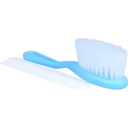 BÜRSTE Baby Kunststoff+Nylon Kamm blau 1 St.