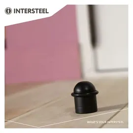INTERSTEEL Türstopper Schwarz 32 x 45 mm