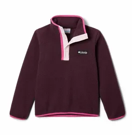 Columbia Kinder Helvetia II Half Snap Fleece, Moonvista, Satin Pink, M