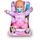 NENUCO - Spazieren gehen, Babypuppe 35 cm mit weichem Körper, Zubehör und Babytrage, um sie überall hin mitzunehmen, emotionale Entwicklung, Kinder +1, Famosa (NFN23000)