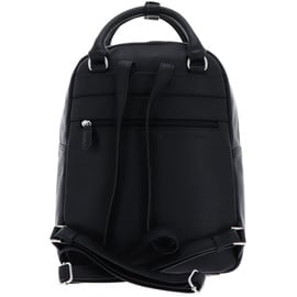 Picard Luis 7116 Rucksack für Damen aus Rindsleder in der Farbe Schwarz, 33x24x12 cm, 7116851001