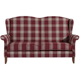 Max Winzer Couch Flachgewebe 2,5-Sitzer Rot