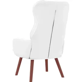 vidaXL Sessel 69 x 74 x 93 cm Weiß 1 St.