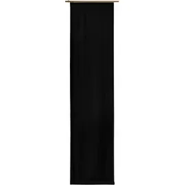 Wirth Schiebegardine WIRTH "Dim out" Gr. 4, schwarz, B:60cm H:245cm, Polyester, Gardinen, inkl. Beschwerungsstange