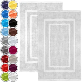 NatureMark Duschvorleger Weiß 50 x 80 cm