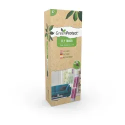 Green Protect Fly Tower Fliegenfalle mit 3D-Muster GPFT , 1 Packung = 2 Fallen