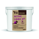 cdVet Fit-Crock Hundefutter trocken Active Lamm Mini 3 kg, getreidefrei