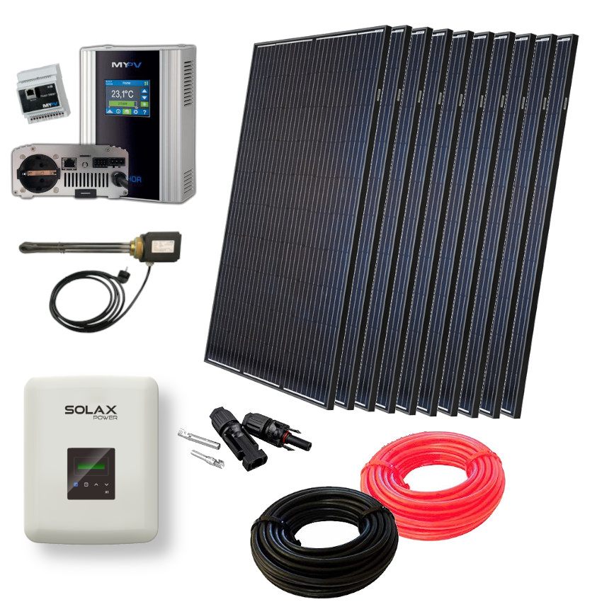 Photovoltaik Set zur Warmwasserbereitung | 3 kW