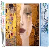 ap commerce Malen nach Zahlen 1 St. Gustav Klimt 40x50 cm