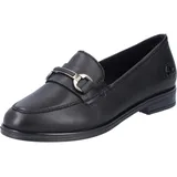 Rieker Damen Slipper 46262-01 schwarz Gr. 41