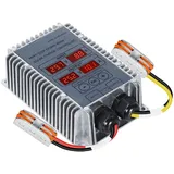 Jadeshay MPPT Laderegler 24V, 400W MPPT Solarladeregler Solarpanel-Laderegler Ladebooster Regler 24–85V Spannung Einstellbar, for Säurebatterien, Lithiumbatterien