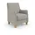 Home Affaire Sessel Palmera Mikrofaser 70 x 93 x 75 cm grau mit Federkern