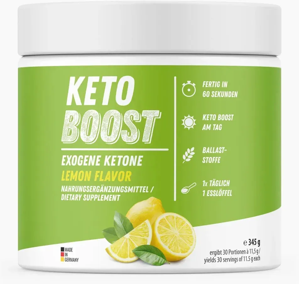 KETO BOOST – Exogene Ketone Pulver (345 g)