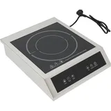 Gewerbliches Induktionskochfeld Kochfeld Induktion Induktionskochplatte Induktionsplatte Kochplatte Induktion Arbeitsplatte 3500W Mikrokristallin